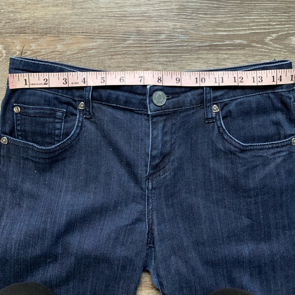 Kut From the Kloth Dark Wash Straight Leg Jeans 6 - Picture 3 of 7